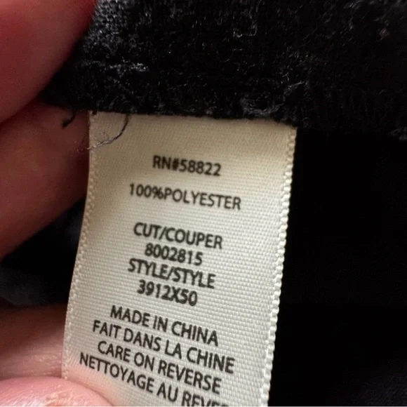 Max Studio Black Long Sleeve Dress - Picture 3 of 5